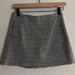 Urban Outfitters Checkered Gingham Mini Skirt